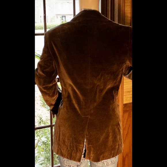 ▪️VTG▪️LESLIE FAY▪️1960's 1970's Velvet Jacket - Picture 2 of 8